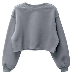 Zenana cropped sweatshirt- so soft!